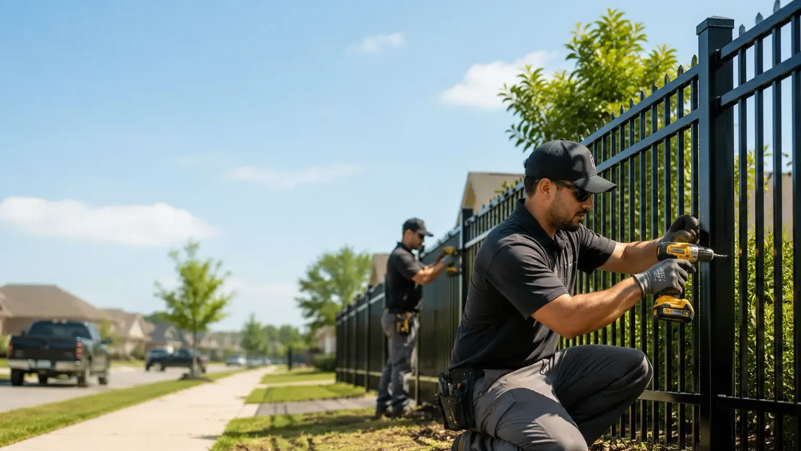 Metal Fence Installation in Bath, PA
